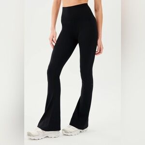 Splits59 RAQUEL HIGH WAIST AIRWEIGHT FLARE Black NWOT